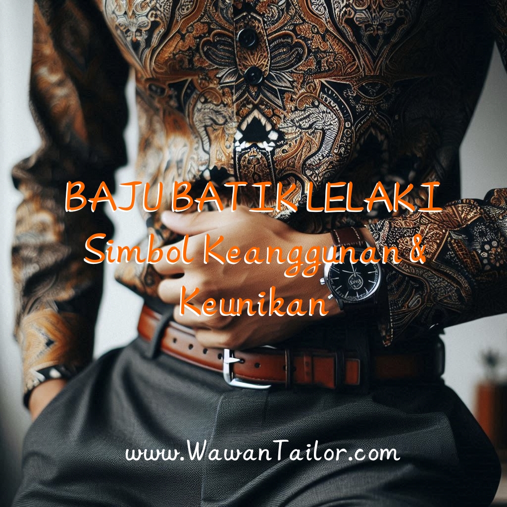 Baju batik lelaki