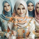 Fesyen Baju Kurung Moden Kain Batik: Gabungan Tradisi dan Kontemporari