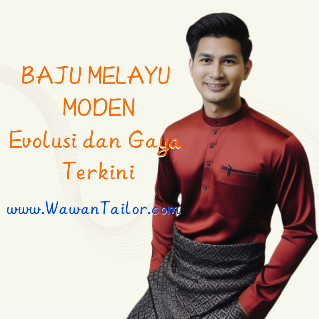 Baju melayu moden