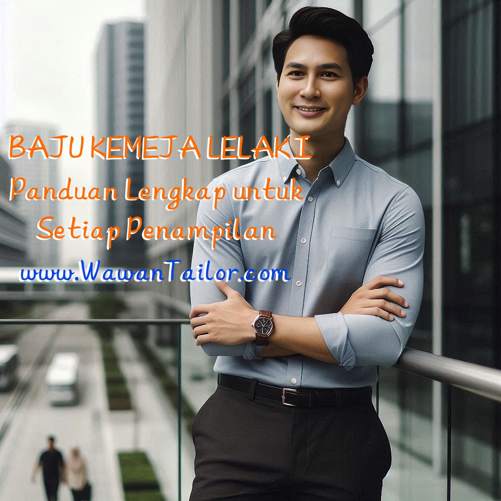 Baju kemeja lelaki